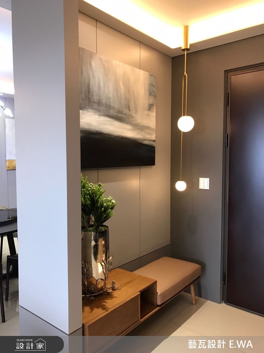 98坪新成屋(5年以下)＿北歐風玄關案例圖片＿藝瓦室內設計＿藝瓦_26之2
