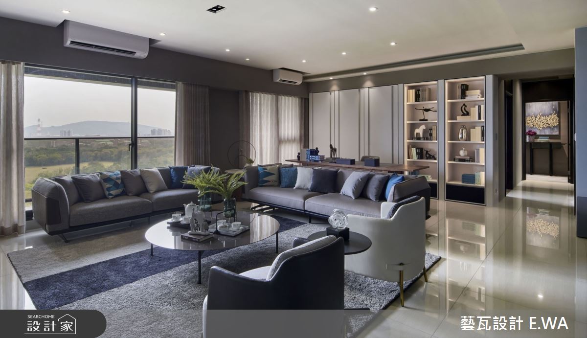 98坪新成屋(5年以下)＿北歐風客廳案例圖片＿藝瓦室內設計＿藝瓦_26之7