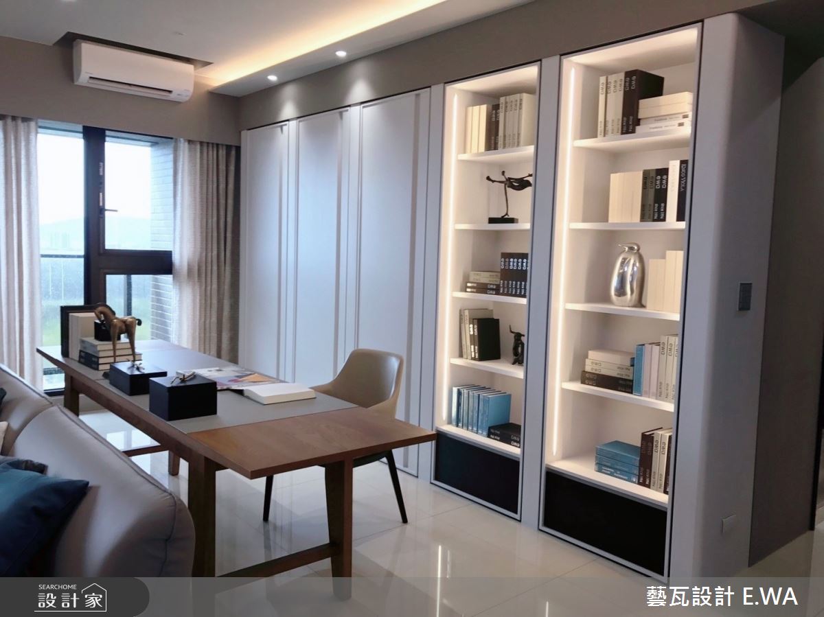 98坪新成屋(5年以下)＿北歐風工作區案例圖片＿藝瓦室內設計＿藝瓦_26之9