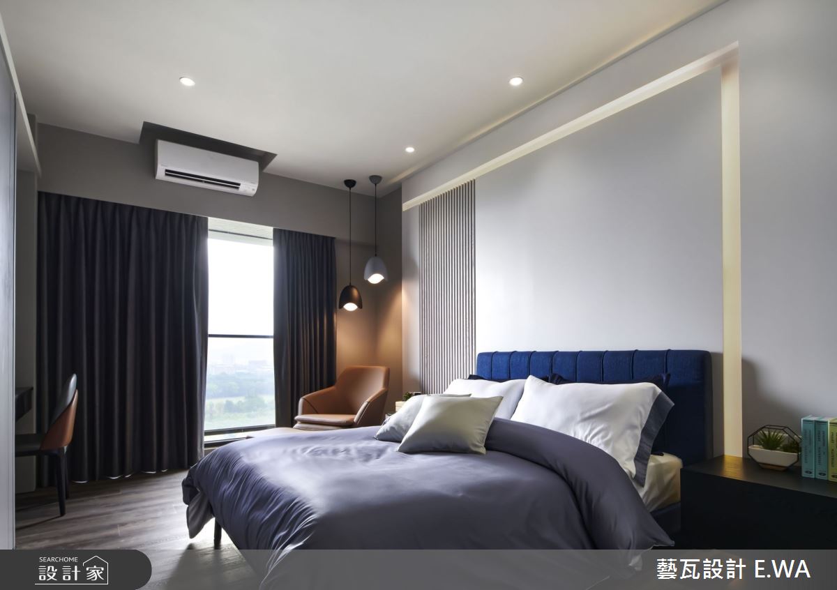 98坪新成屋(5年以下)＿北歐風臥室案例圖片＿藝瓦室內設計＿藝瓦_26之14