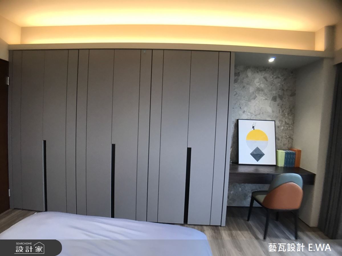 98坪新成屋(5年以下)＿北歐風臥室案例圖片＿藝瓦室內設計＿藝瓦_26之16