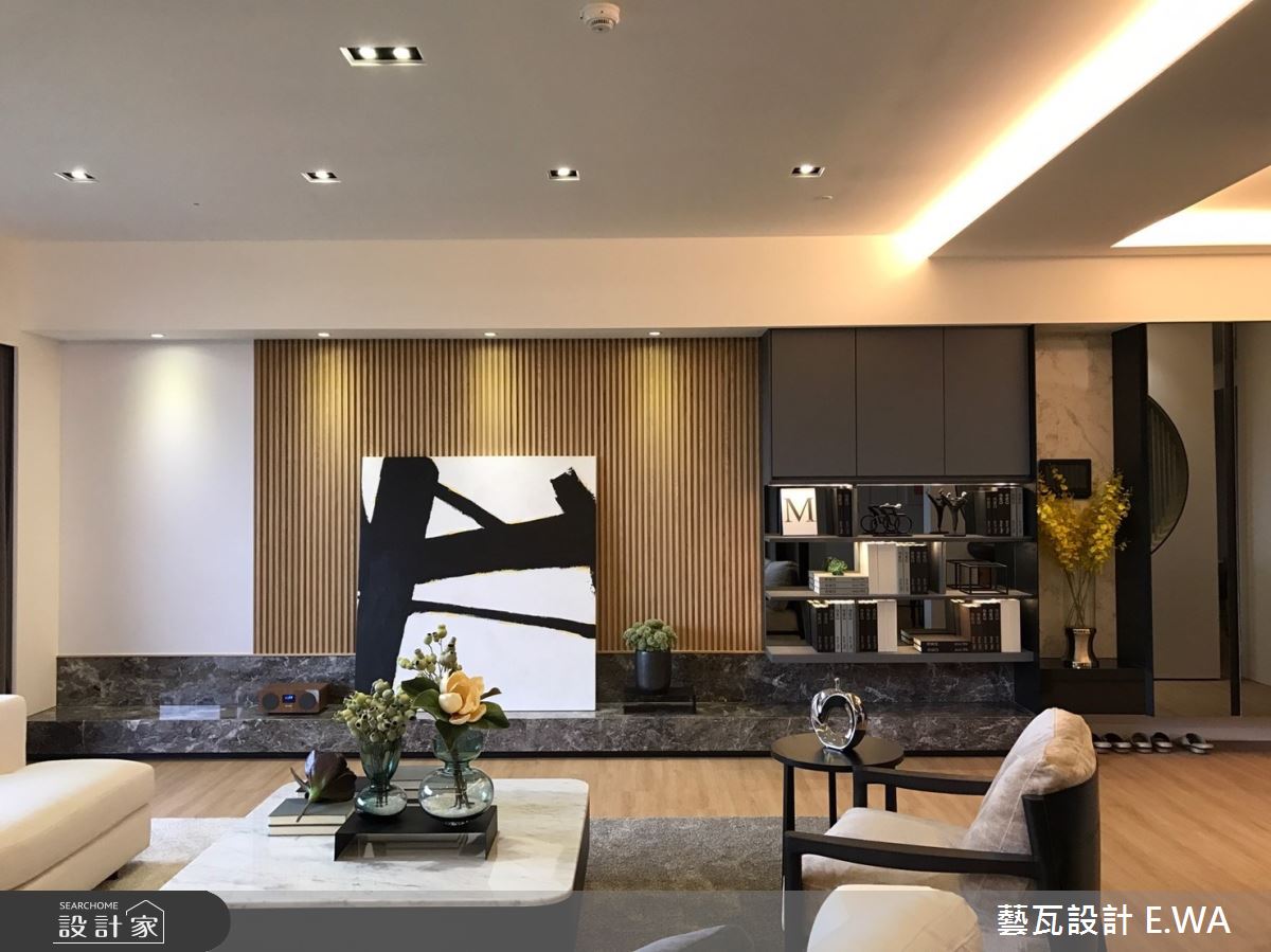 85坪新成屋(5年以下)＿人文禪風客廳案例圖片＿藝瓦室內設計＿藝瓦_27之5