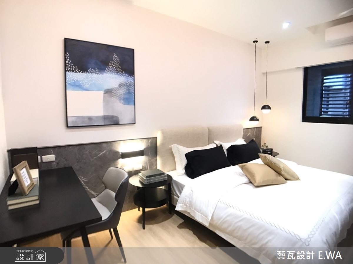 85坪新成屋(5年以下)＿人文禪風臥室案例圖片＿藝瓦室內設計＿藝瓦_27之16