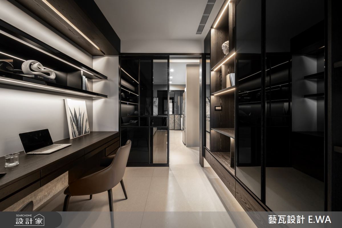 120坪新成屋(5年以下)＿現代風書房更衣間案例圖片＿藝瓦室內設計＿藝瓦_28之9