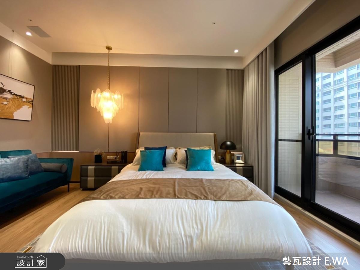 100坪新成屋(5年以下)＿混搭風臥室案例圖片＿藝瓦室內設計＿藝瓦_31之14