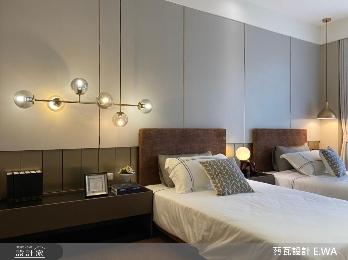 100坪新成屋(5年以下)＿混搭風臥室案例圖片＿藝瓦室內設計＿藝瓦_31之21