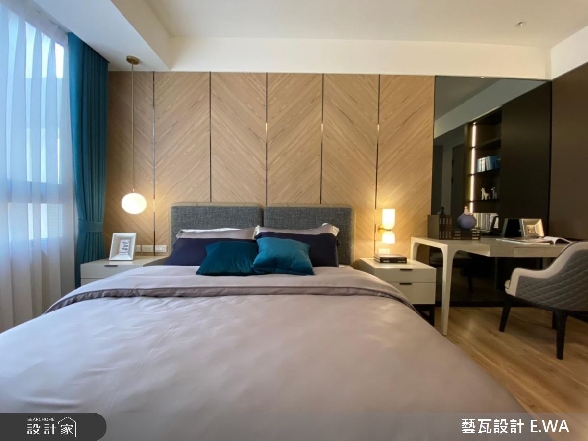 100坪新成屋(5年以下)＿混搭風臥室案例圖片＿藝瓦室內設計＿藝瓦_31之23