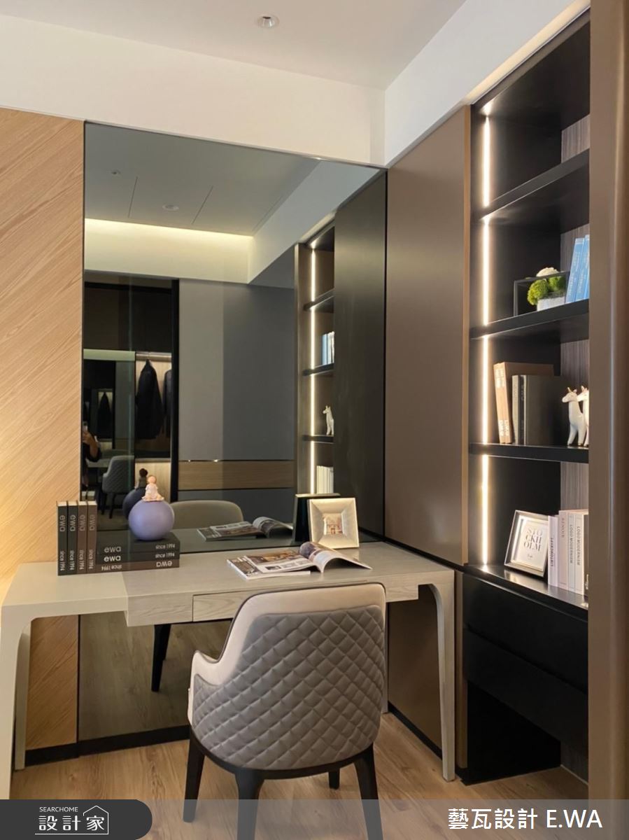 100坪新成屋(5年以下)＿混搭風臥室案例圖片＿藝瓦室內設計＿藝瓦_31之24