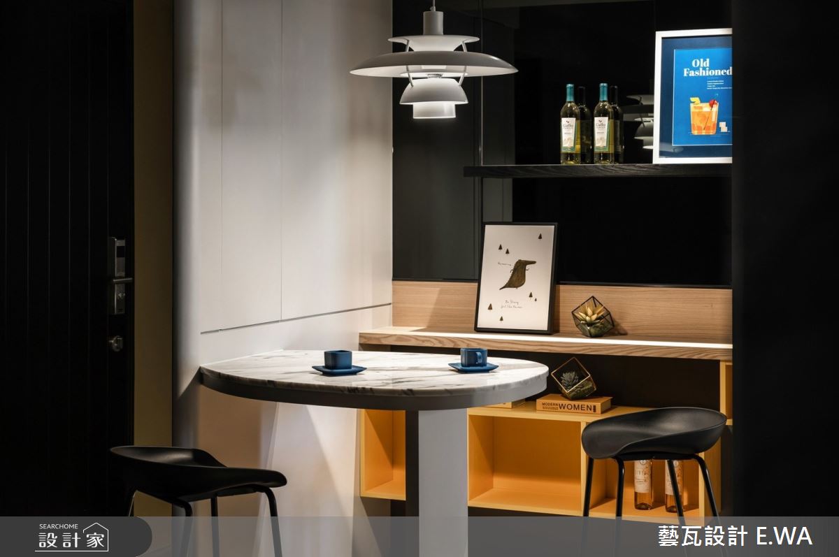 27坪新成屋(5年以下)＿北歐風吧檯案例圖片＿藝瓦室內設計＿藝瓦_32之2