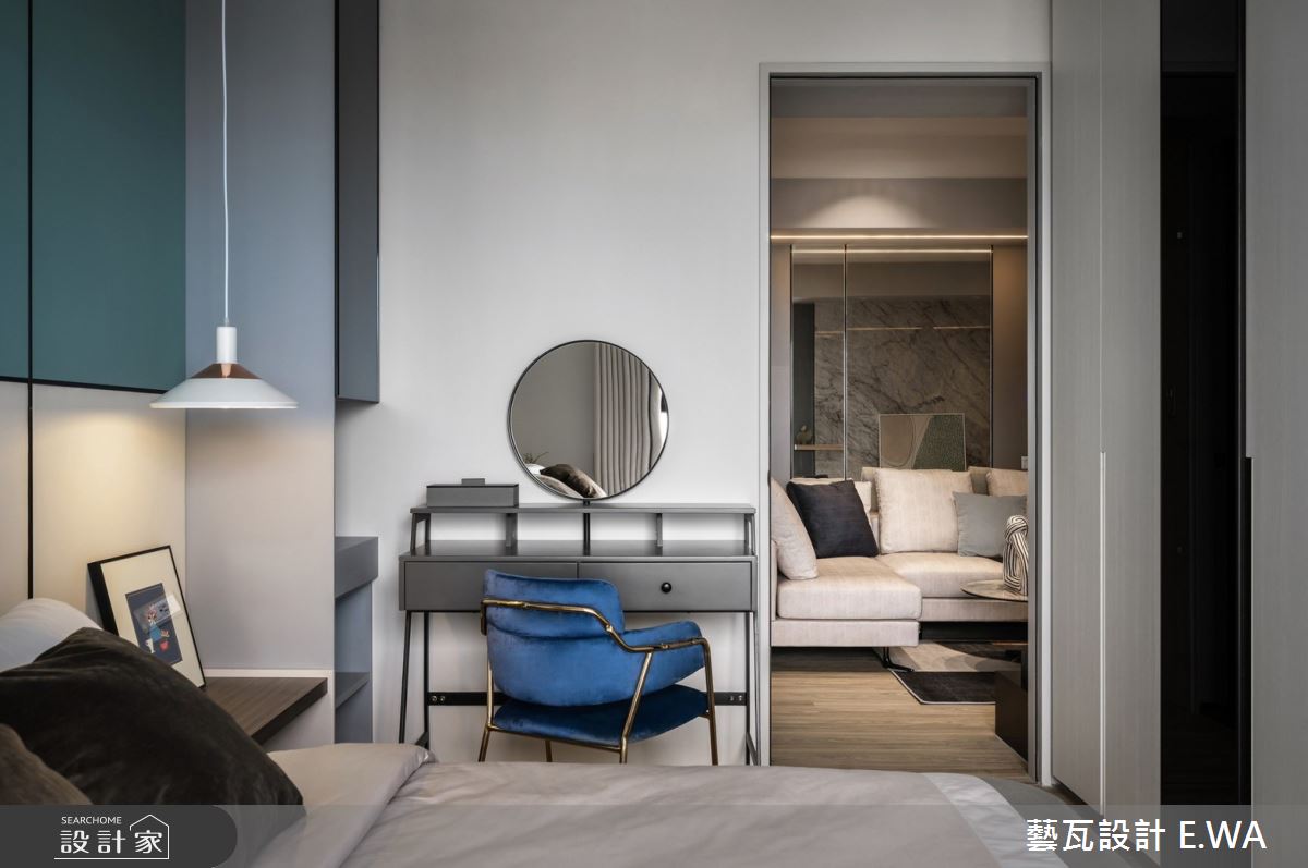 27坪新成屋(5年以下)＿北歐風臥室案例圖片＿藝瓦室內設計＿藝瓦_32之5