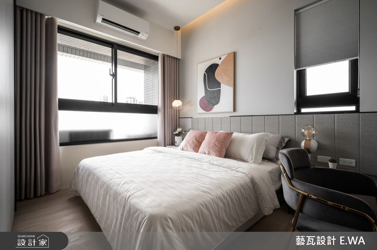 38坪新成屋(5年以下)＿現代風臥室案例圖片＿藝瓦室內設計＿藝瓦_33之9