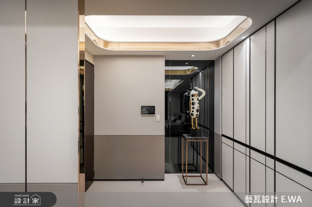 93坪新成屋(5年以下)＿現代風玄關案例圖片＿藝瓦室內設計＿藝瓦_35之1
