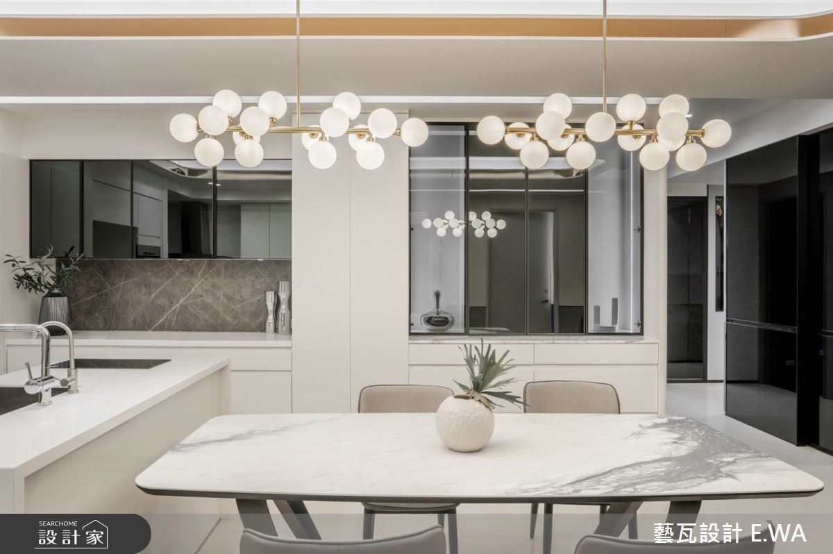 93坪新成屋(5年以下)＿現代風餐廳吧檯案例圖片＿藝瓦室內設計＿藝瓦_35之8