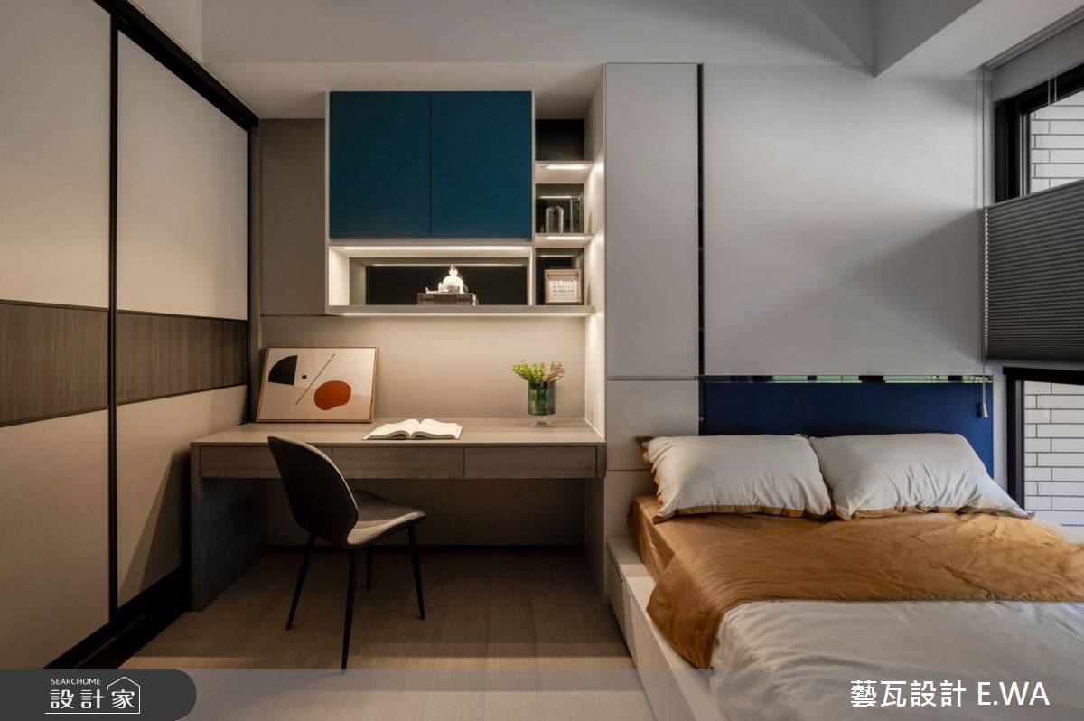 93坪新成屋(5年以下)＿現代風臥室兒童房兒童房案例圖片＿藝瓦室內設計＿藝瓦_35之15