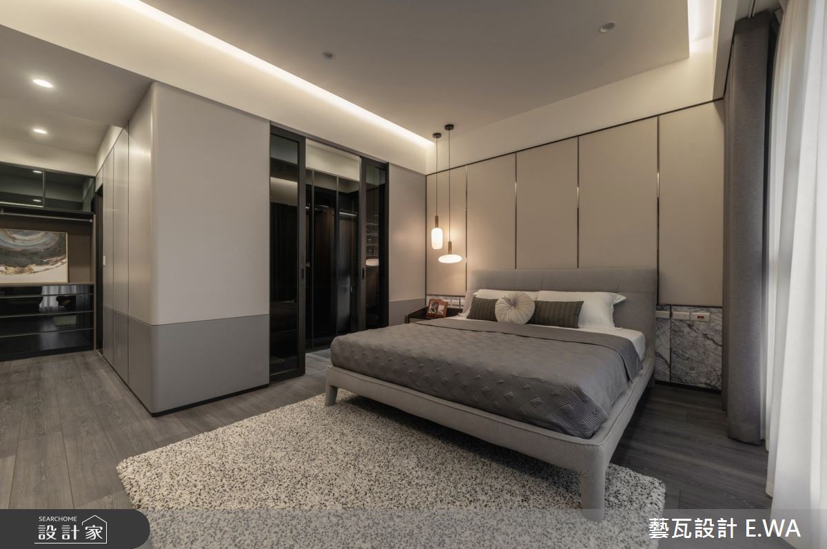 93坪新成屋(5年以下)＿現代風臥室案例圖片＿藝瓦室內設計＿藝瓦_35之12