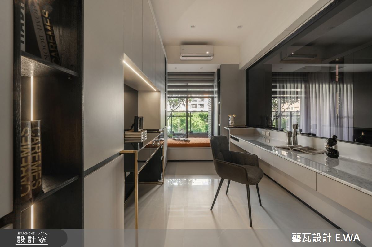 93坪新成屋(5年以下)＿現代風更衣間案例圖片＿藝瓦室內設計＿藝瓦_35之5