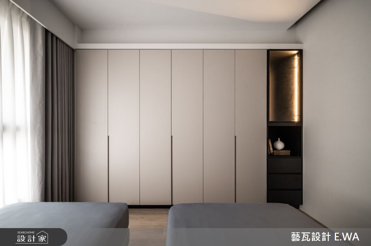 50坪新成屋(5年以下)＿混搭風臥室案例圖片＿藝瓦室內設計＿藝瓦_36之12