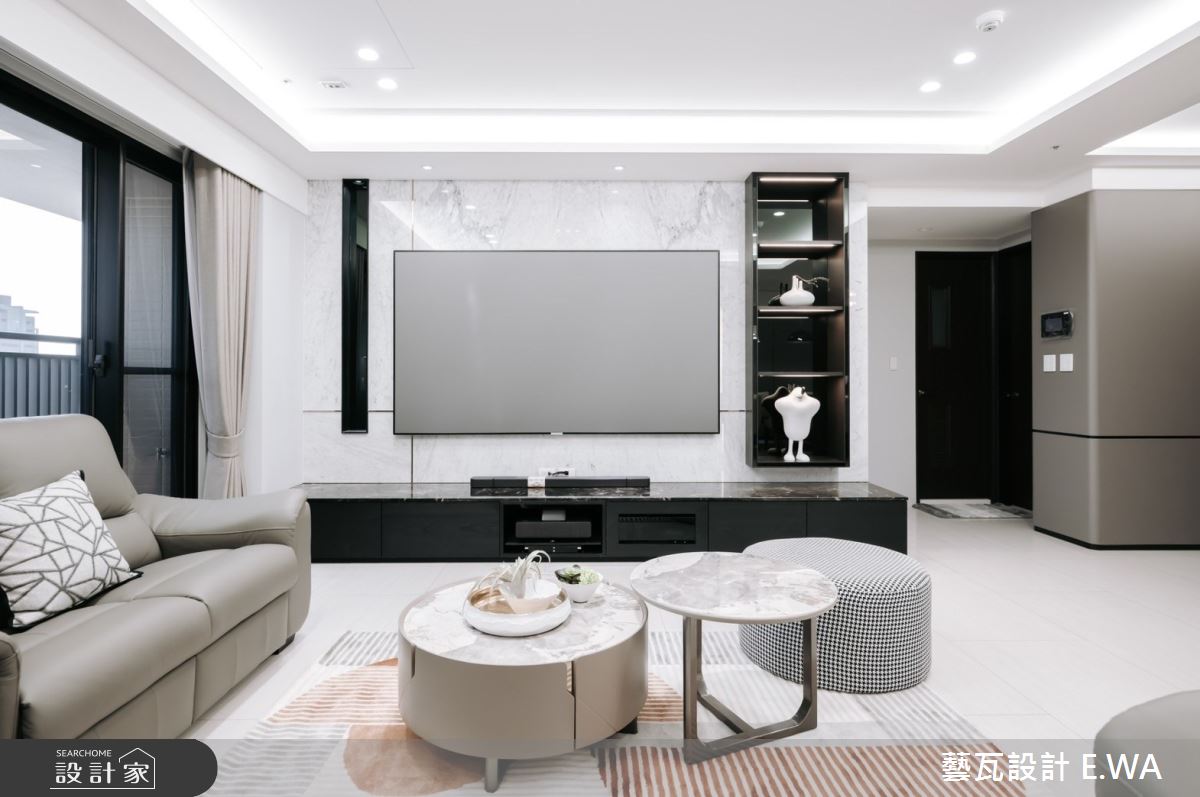 55坪新成屋(5年以下)＿現代風客廳案例圖片＿藝瓦室內設計＿藝瓦_37之2