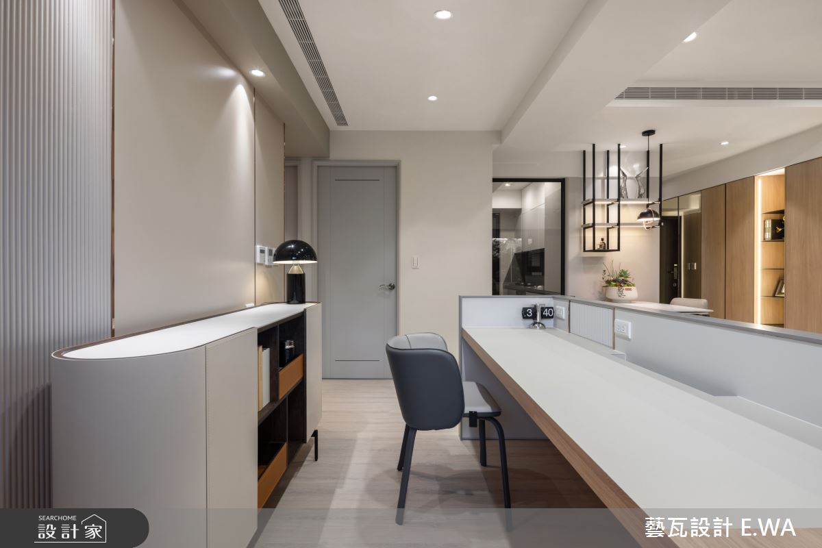 30坪新成屋(5年以下)＿簡約風餐廳書房工作區案例圖片＿藝瓦室內設計＿藝瓦_38之11