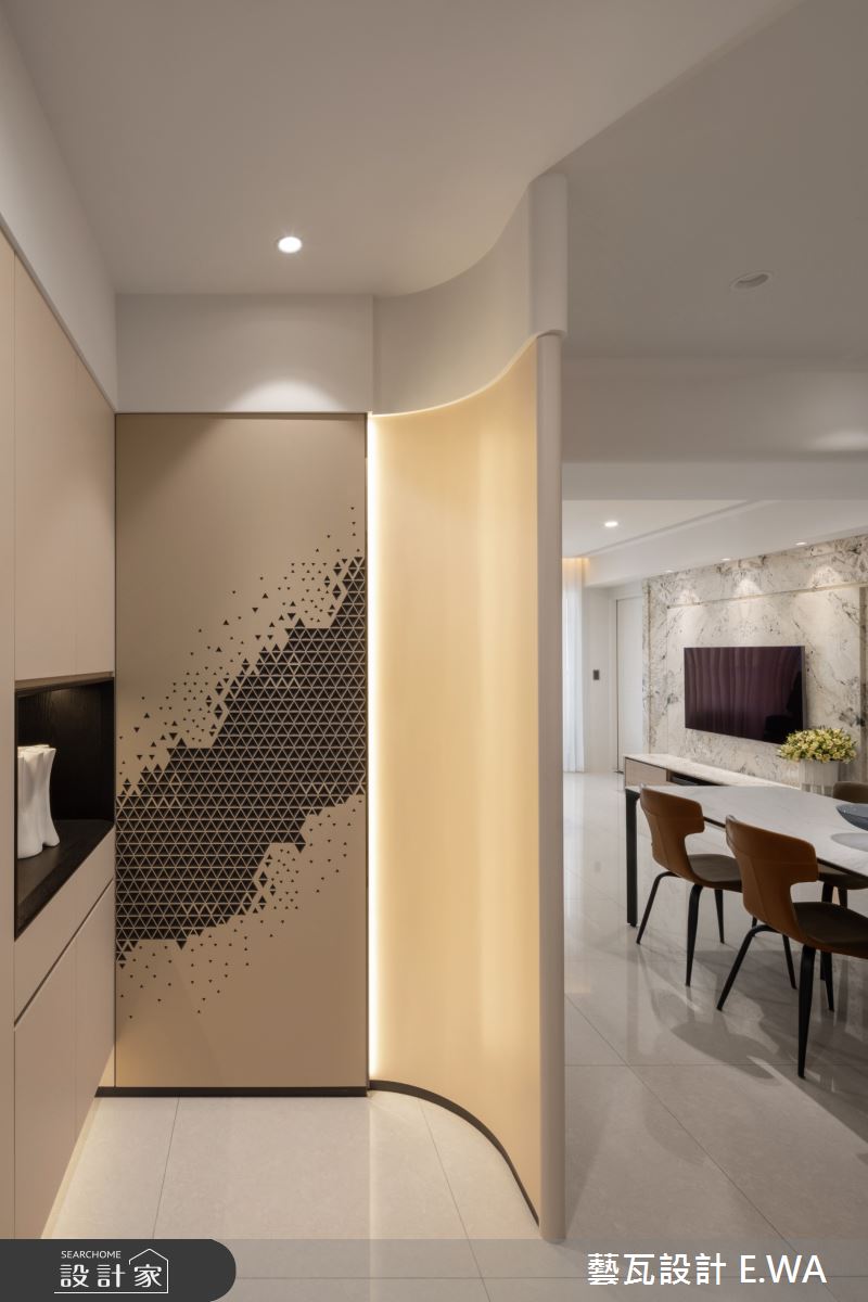 36坪新成屋(5年以下)＿現代風玄關餐廳案例圖片＿藝瓦室內設計＿藝瓦_39之1