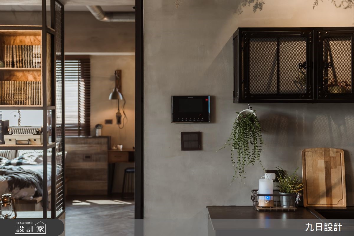 25坪預售屋＿工業風客廳案例圖片＿九日室內裝修設計＿九日_01之6