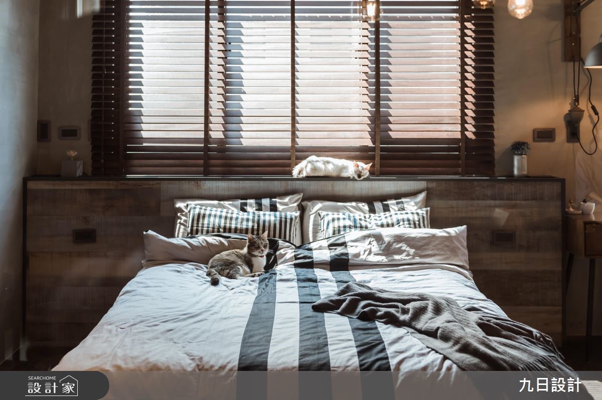 25坪預售屋＿工業風臥室案例圖片＿九日室內裝修設計＿九日_01之14