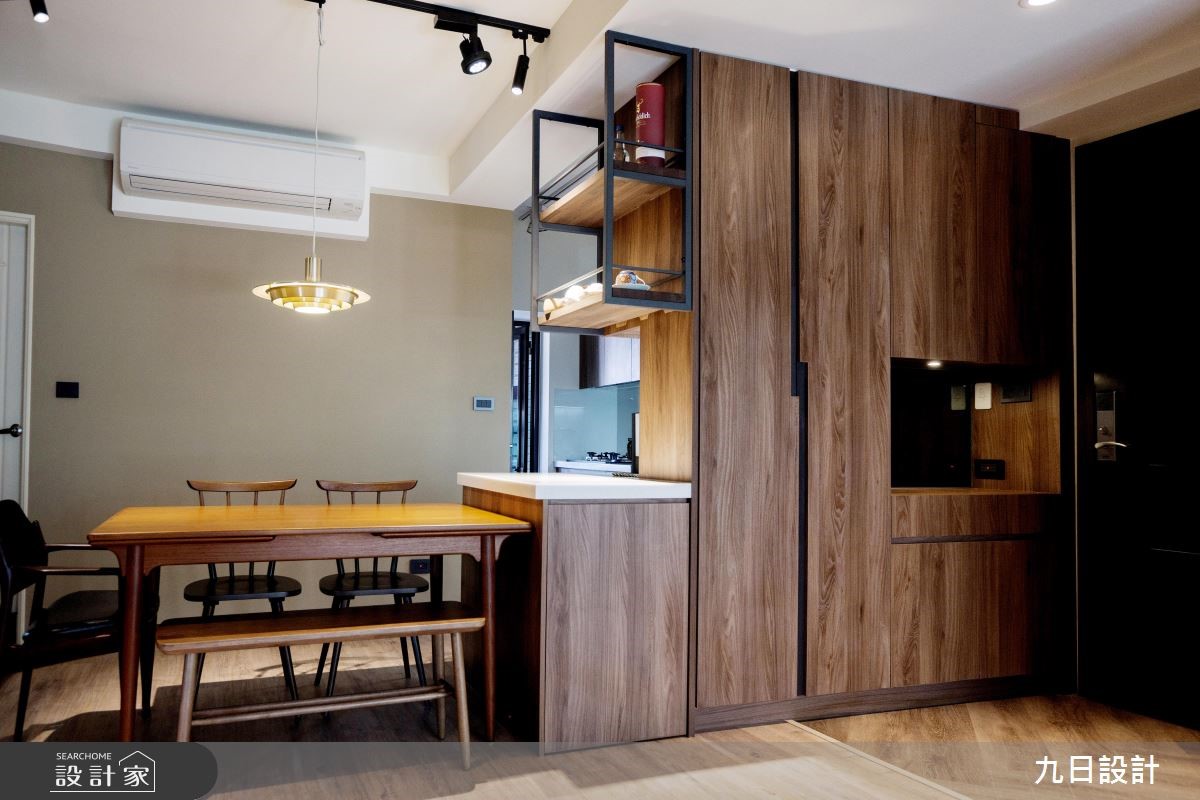 30坪新成屋(5年以下)＿休閒風餐廳案例圖片＿九日室內裝修設計＿九日_02之4