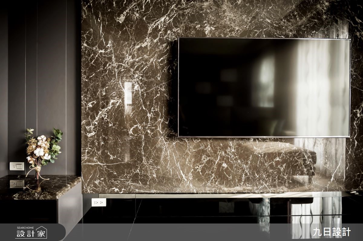 24坪新成屋(5年以下)＿奢華風客廳案例圖片＿九日室內裝修設計＿九日_03之4