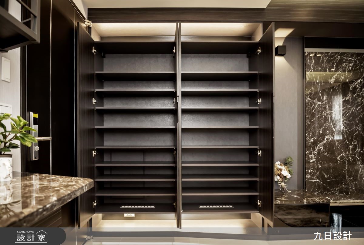 24坪新成屋(5年以下)＿奢華風玄關案例圖片＿九日室內裝修設計＿九日_03之2