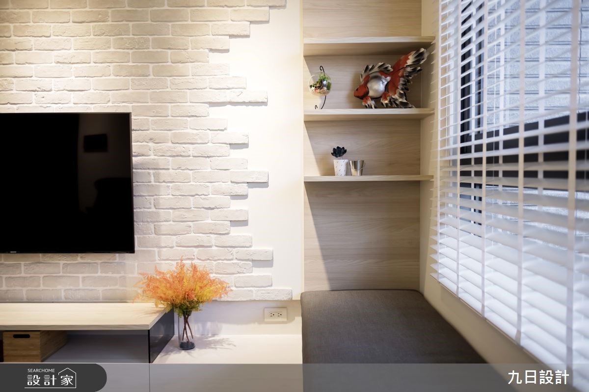 18坪新成屋(5年以下)＿北歐風客廳案例圖片＿九日室內裝修設計＿九日_04之5