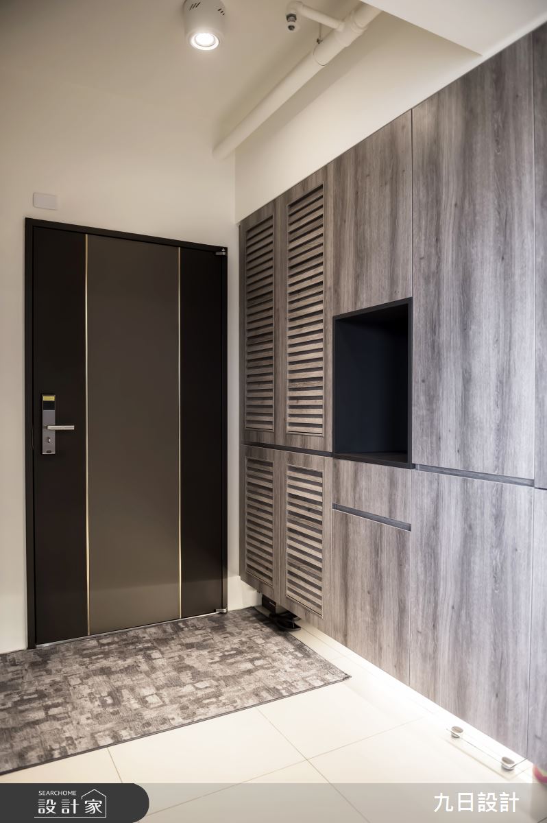 25坪新成屋(5年以下)＿工業風玄關案例圖片＿九日室內裝修設計＿九日_05之2
