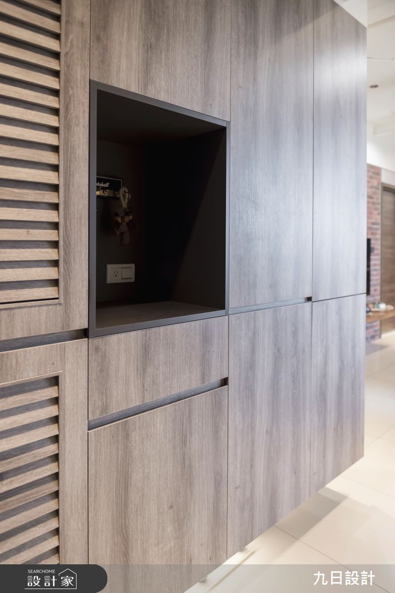 25坪新成屋(5年以下)＿工業風玄關案例圖片＿九日室內裝修設計＿九日_05之1