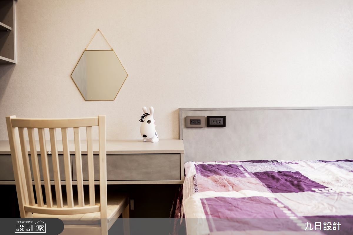25坪新成屋(5年以下)＿工業風臥室案例圖片＿九日室內裝修設計＿九日_05之17