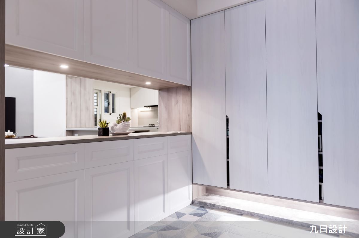 50坪老屋(16~30年)＿現代風玄關案例圖片＿九日室內裝修設計＿九日_06之3