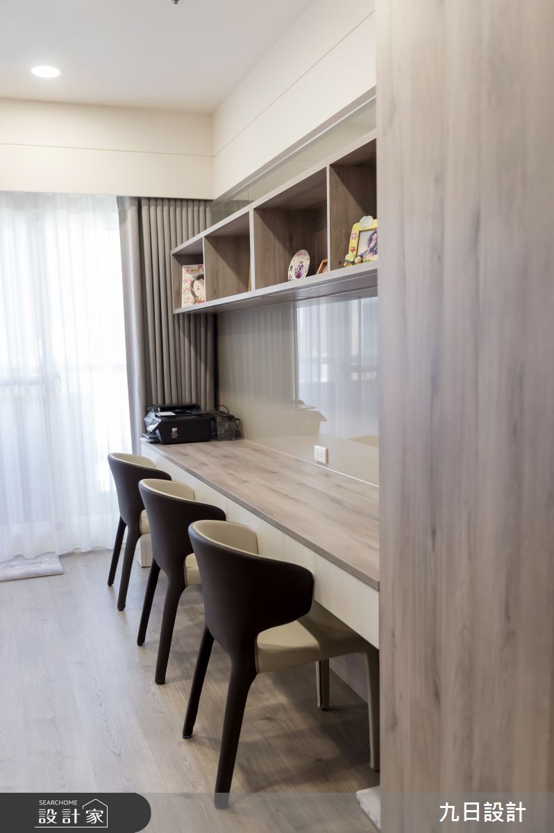 50坪老屋(16~30年)＿現代風書房案例圖片＿九日室內裝修設計＿九日_06之6