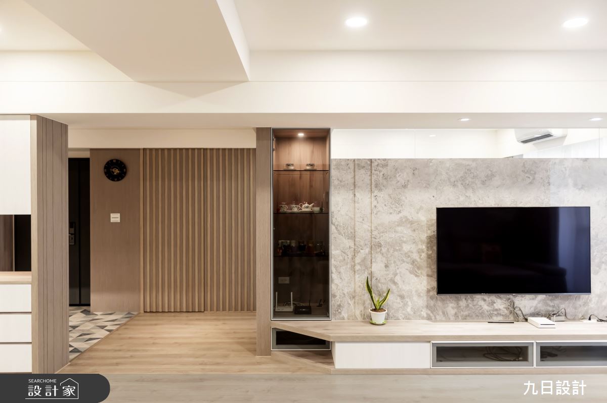 50坪老屋(16~30年)＿現代風玄關客廳案例圖片＿九日室內裝修設計＿九日_06之8