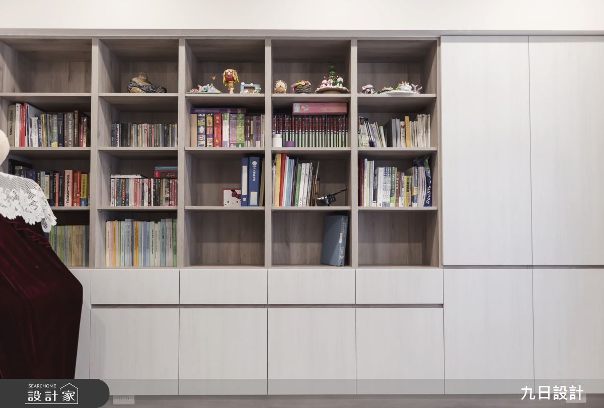 50坪老屋(16~30年)＿現代風書房案例圖片＿九日室內裝修設計＿九日_06之7