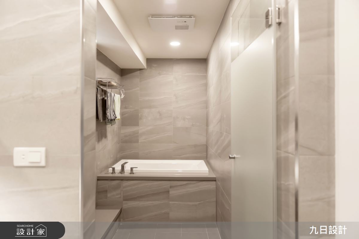 50坪老屋(16~30年)＿現代風浴室案例圖片＿九日室內裝修設計＿九日_06之18