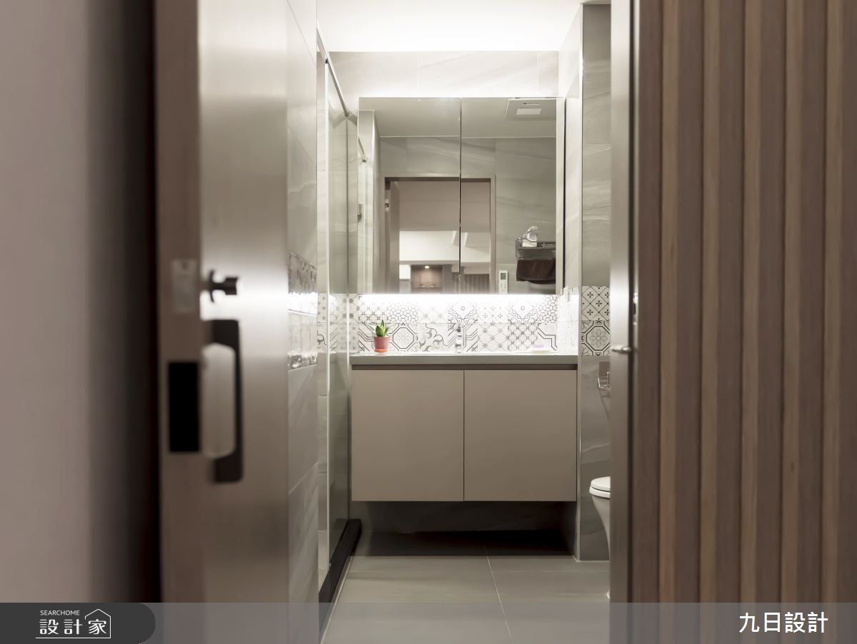 50坪老屋(16~30年)＿現代風浴室案例圖片＿九日室內裝修設計＿九日_06之25