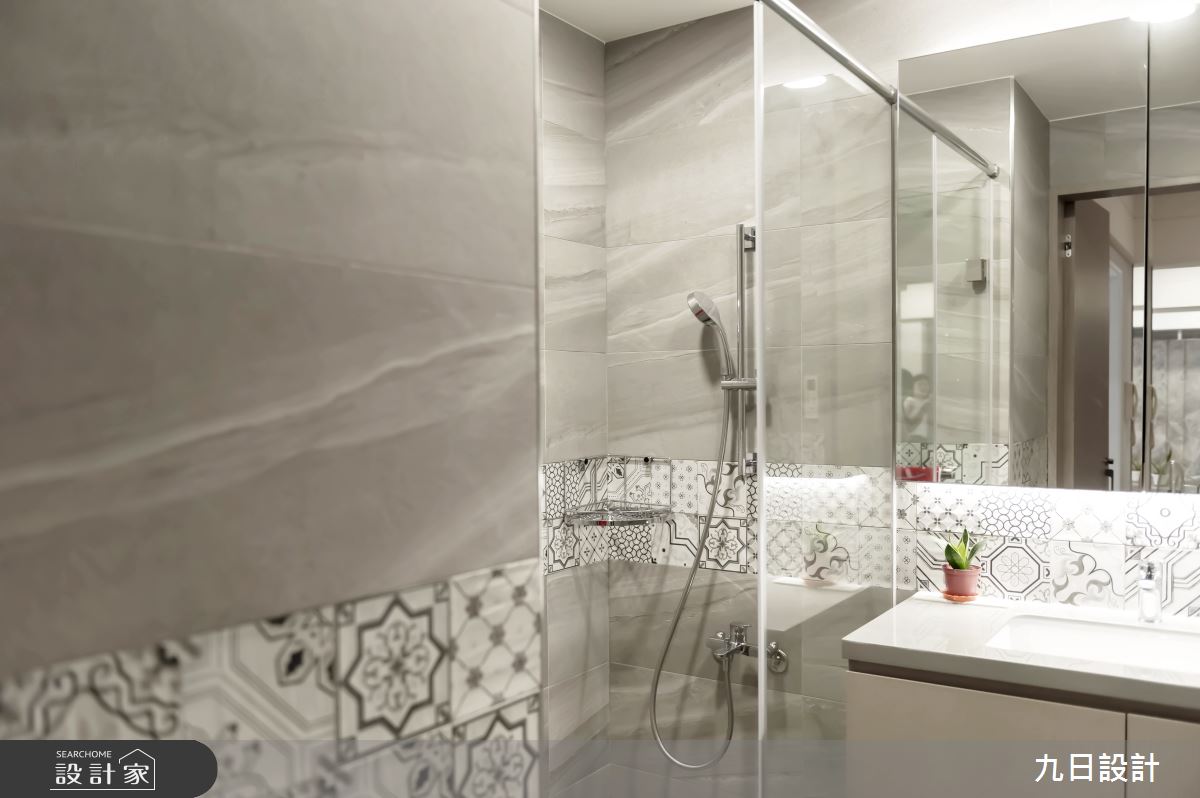 50坪老屋(16~30年)＿現代風浴室案例圖片＿九日室內裝修設計＿九日_06之26