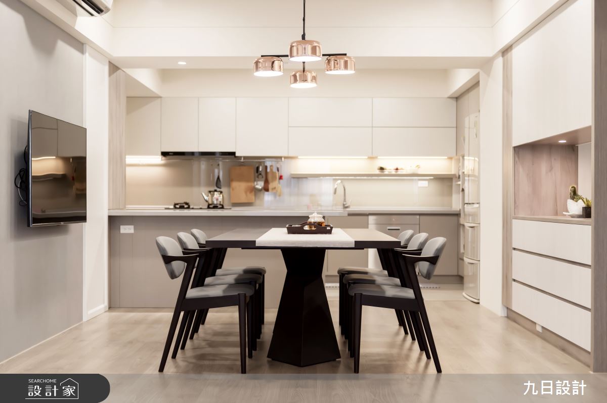 50坪老屋(16~30年)＿現代風餐廳案例圖片＿九日室內裝修設計＿九日_06之12