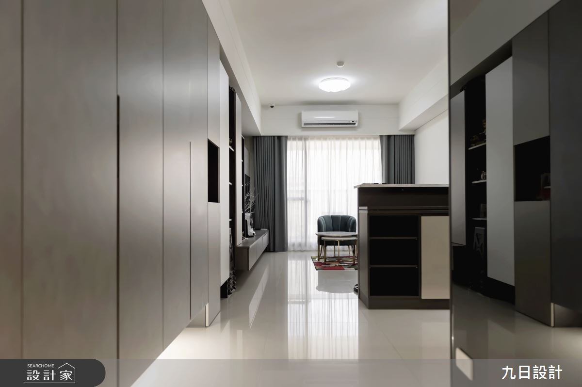 26坪新成屋(5年以下)＿現代風玄關案例圖片＿九日室內裝修設計＿九日_07之1