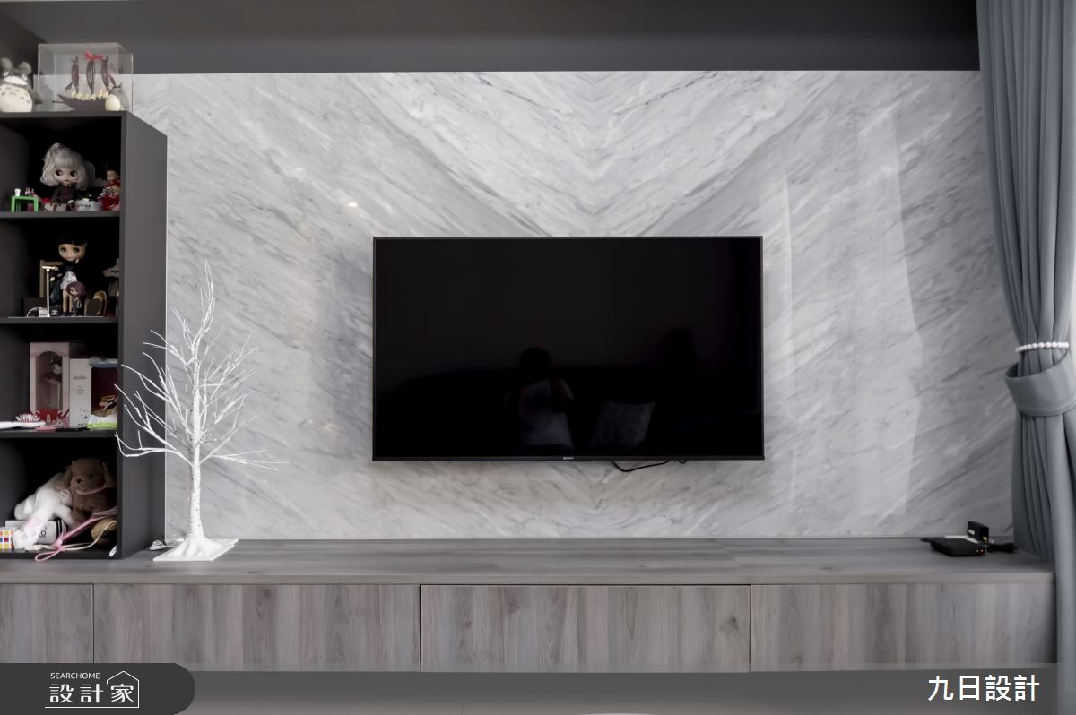 26坪新成屋(5年以下)＿現代風客廳案例圖片＿九日室內裝修設計＿九日_07之9