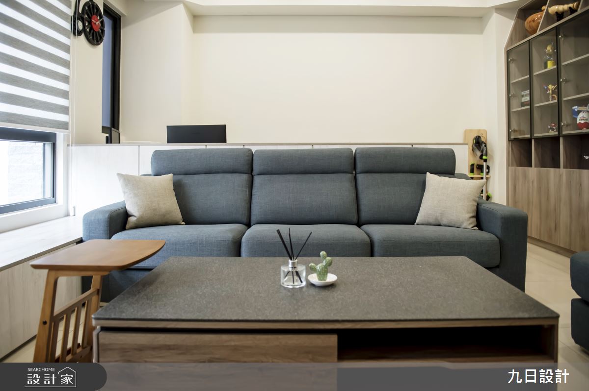 55坪新成屋(5年以下)＿混搭風客廳案例圖片＿九日室內裝修設計＿九日_08之7