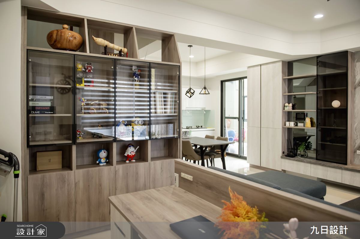 55坪新成屋(5年以下)＿混搭風書房案例圖片＿九日室內裝修設計＿九日_08之8