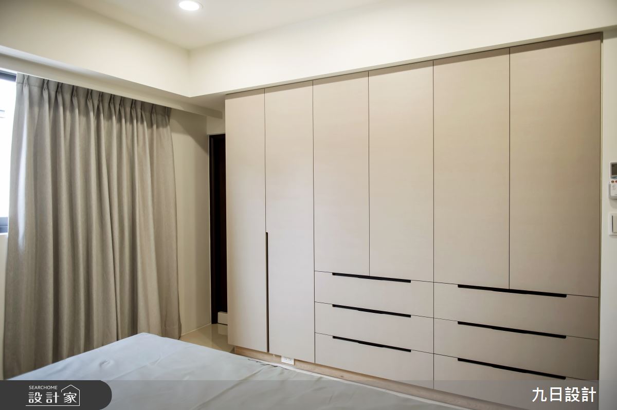 55坪新成屋(5年以下)＿混搭風臥室案例圖片＿九日室內裝修設計＿九日_08之16