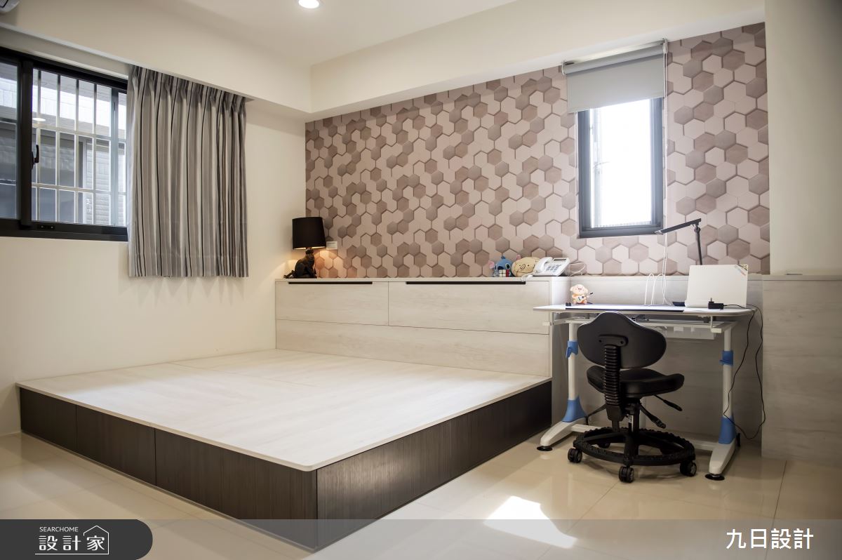 55坪新成屋(5年以下)＿混搭風臥室案例圖片＿九日室內裝修設計＿九日_08之13
