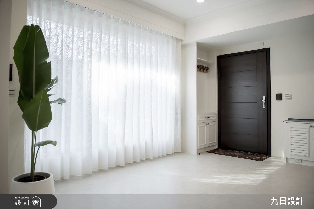 50坪新成屋(5年以下)＿美式風玄關案例圖片＿九日室內裝修設計＿九日_09之1