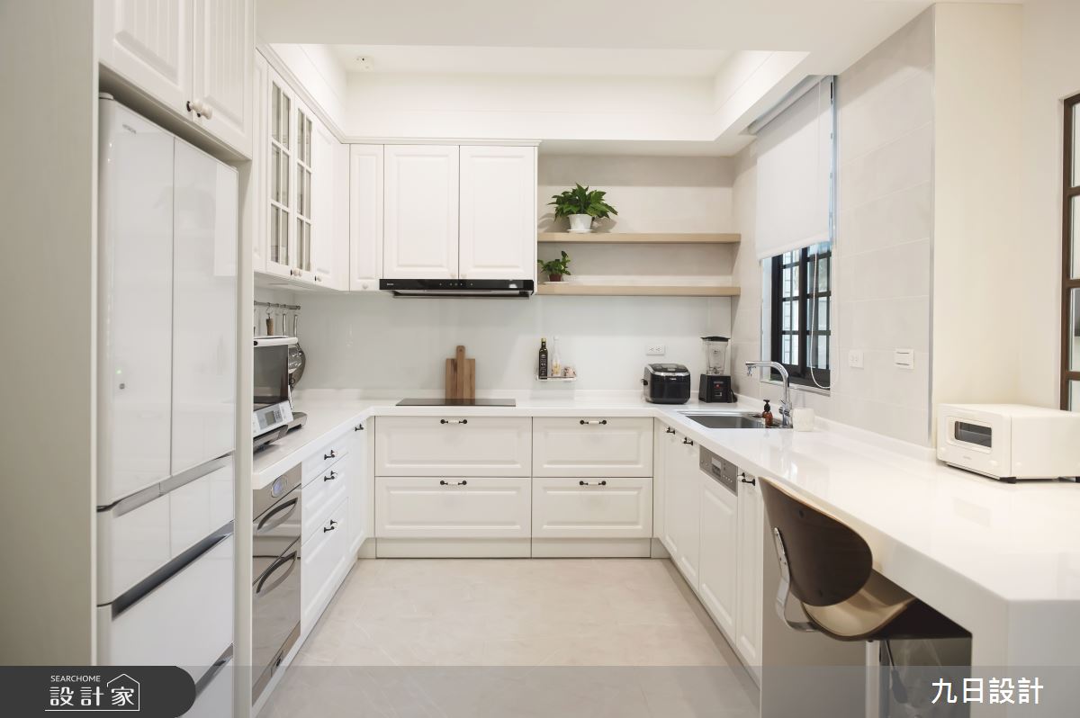 50坪新成屋(5年以下)＿美式風廚房案例圖片＿九日室內裝修設計＿九日_09之10