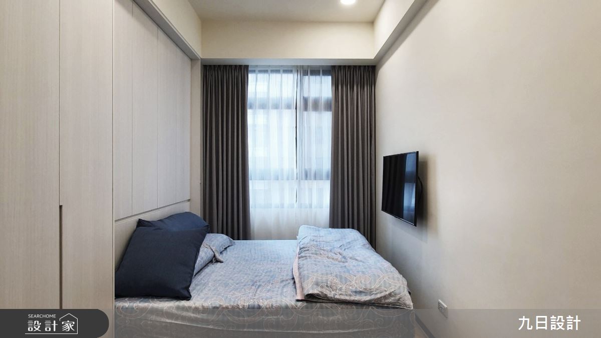 16坪新成屋(5年以下)＿北歐風臥室案例圖片＿九日室內裝修設計＿九日_10之8